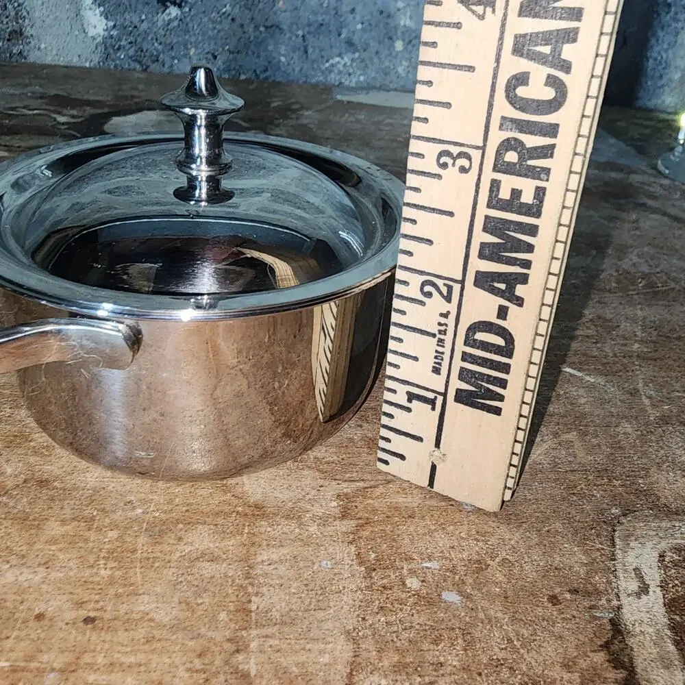 CUISINART .32 QT/ .30L Stainless Steel Mini Dutch Oven Server